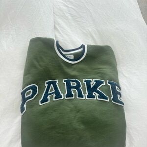 Parker Olive Green Women's Sweatshirt